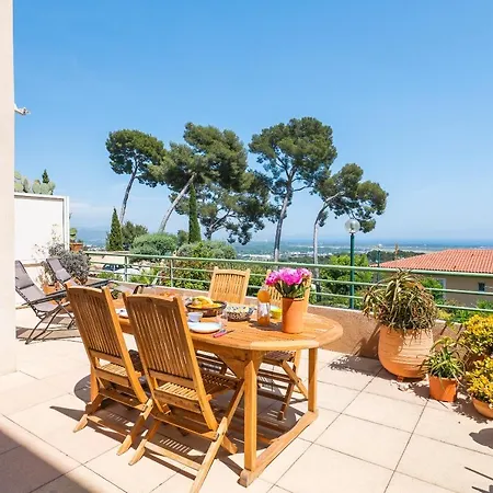 아파트 La Cle Vue Mer, Clim, Terrasse, Parking A