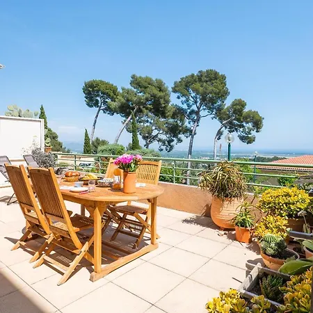 아파트 La Cle Vue Mer, Clim, Terrasse, Parking A