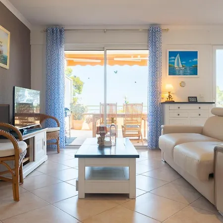 شقة La Cle Vue Mer, Clim, Terrasse, Parking A Hyères