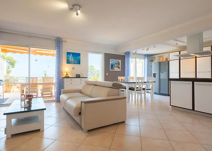 La Cle Vue Mer, Clim, Terrasse, Parking A Апартаменты *