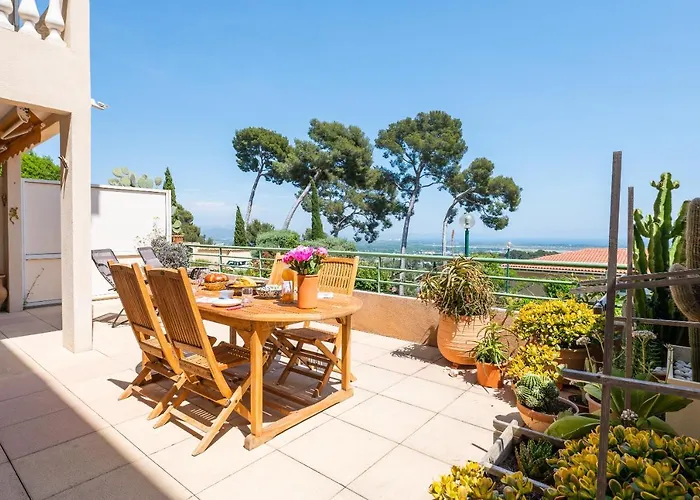 Апартаменты La Cle Vue Mer, Clim, Terrasse, Parking A