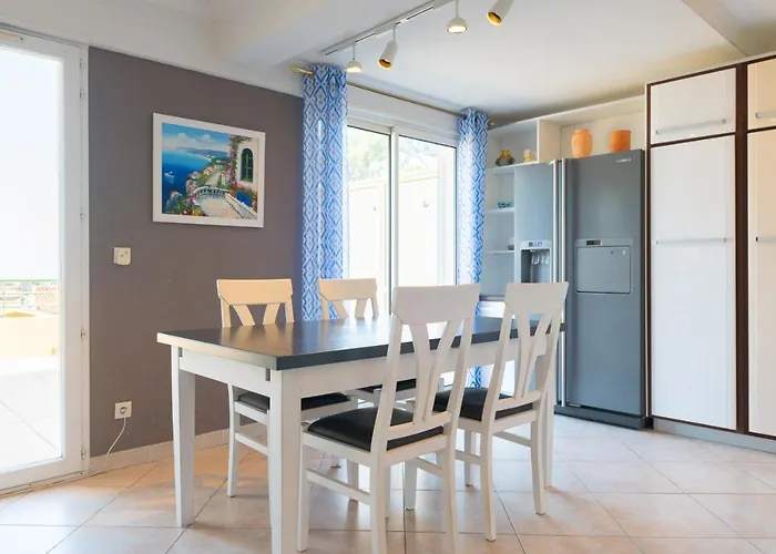 La Cle Vue Mer, Clim, Terrasse, Parking A Апартаменты *